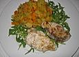 Seeteufel mit warmem Kartoffel - M&ouml;hren - Salat