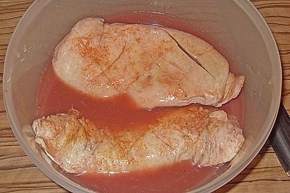 Entenbrustfilets mit Orangenso&szlig;e