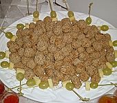 Sesam - Hackb&auml;llchen mit scharfer So&szlig;e (Bild)