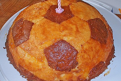 Fu&szlig;ball Charlotte mit Maulwurfkuchen - F&uuml;llung 14