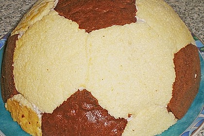 Fu&szlig;ball Charlotte mit Maulwurfkuchen - F&uuml;llung 20
