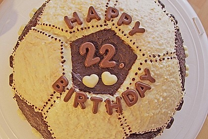 Fu&szlig;ball Charlotte mit Maulwurfkuchen - F&uuml;llung 29