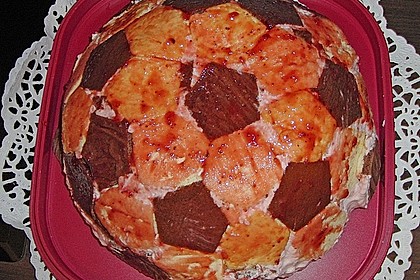 Fu&szlig;ball Charlotte mit Maulwurfkuchen - F&uuml;llung 35