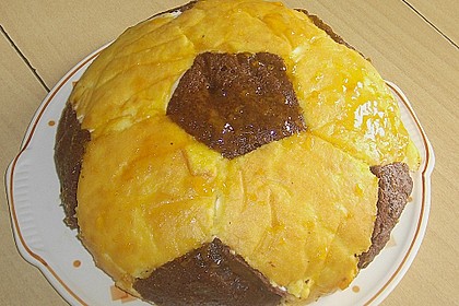Fu&szlig;ball Charlotte mit Maulwurfkuchen - F&uuml;llung 37