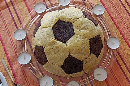Fu&szlig;ball Charlotte mit Maulwurfkuchen - F&uuml;llung 38