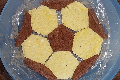 Fu&szlig;ball Charlotte mit Maulwurfkuchen - F&uuml;llung 40