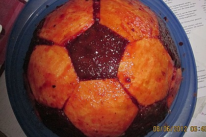 Fu&szlig;ball Charlotte mit Maulwurfkuchen - F&uuml;llung 49