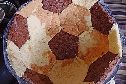 Fu&szlig;ball Charlotte mit Maulwurfkuchen - F&uuml;llung 61
