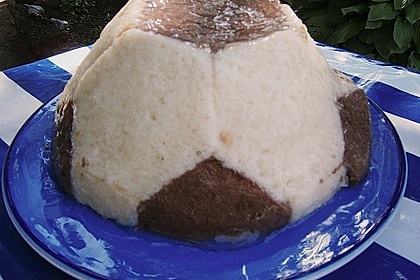Fu&szlig;ball Charlotte mit Maulwurfkuchen - F&uuml;llung 65