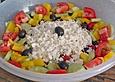 Bauernsalat, griechisch