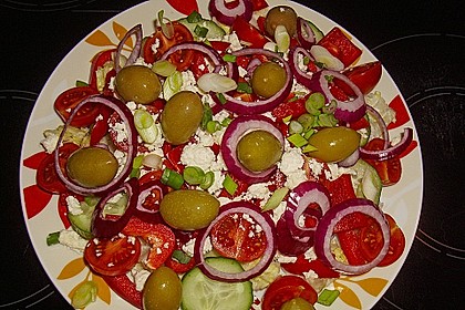 Bauernsalat, griechisch 6