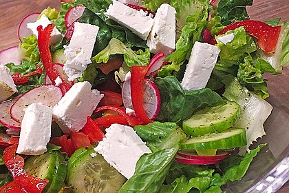 Bauernsalat, griechisch 1