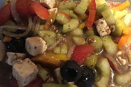 Bauernsalat, griechisch 12
