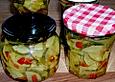 Zucchini, eingelegt