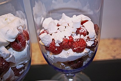 Schnelles Himbeer - Dessert 2
