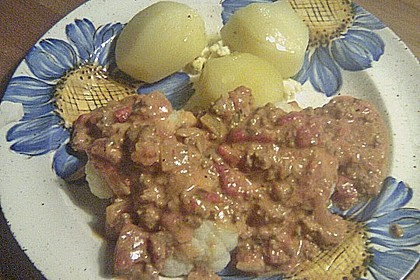 Blumenkohl mit scharfer Hackfleischsauce 7