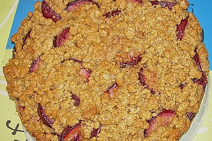 Zwetschgenkuchen mit Streusel 3