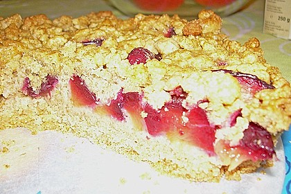Zwetschgenkuchen mit Streusel 4