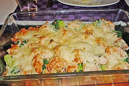 Gem&uuml;seauflauf mit Lachs 7