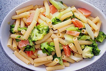 Gem&uuml;seauflauf mit Lachs 4