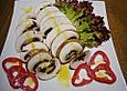 Bunter Champignonsalat