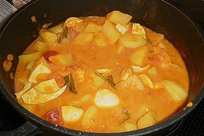 Eier - Kartoffel - Curry 1
