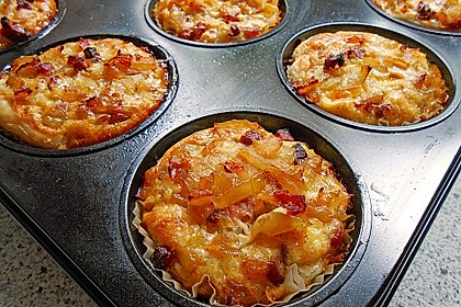 Zwiebelkuchen - Muffins 1