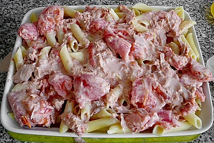 Absolut einfacher Nudel - Thunfisch - Auflauf 8