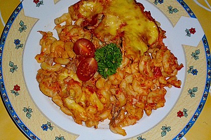 Absolut einfacher Nudel - Thunfisch - Auflauf 9