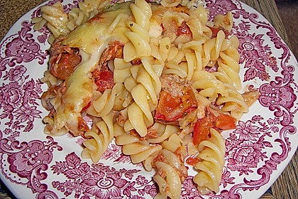 Absolut einfacher Nudel - Thunfisch - Auflauf 14