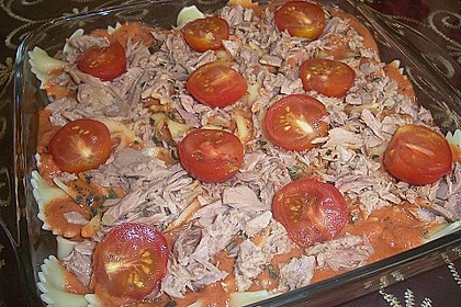 Absolut einfacher Nudel - Thunfisch - Auflauf 15