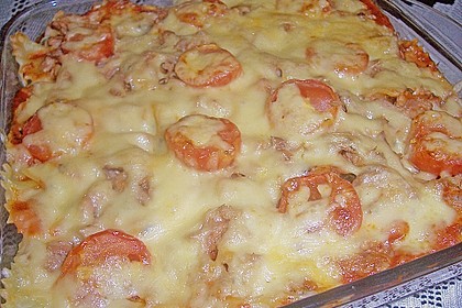 Absolut einfacher Nudel - Thunfisch - Auflauf 17