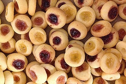 Plätzchen mit Marmelade 1
