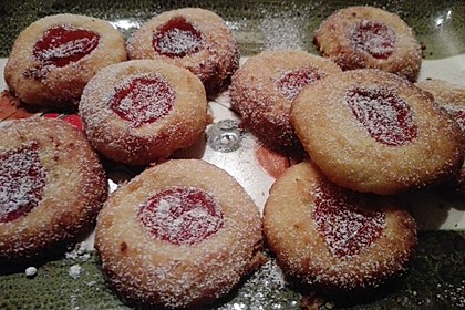 Plätzchen mit Marmelade 6