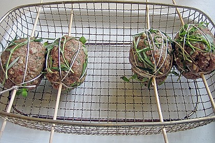 Eierspieße in der Fleischhülle 4