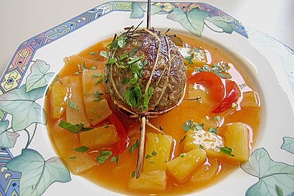Eierspieße in der Fleischhülle 1