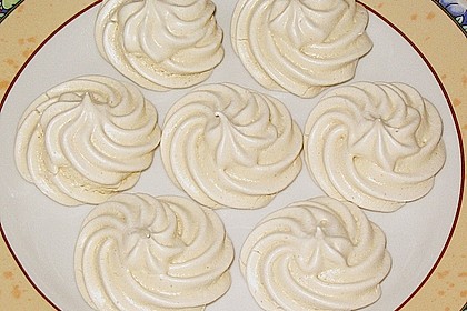 Baiser aus braunem Zucker