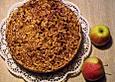 Gedeckter Mincemeat - Apfelkuchen