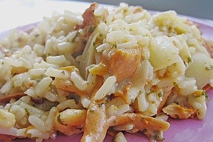 Pfifferlingsrisotto 4