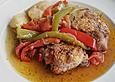 H&auml;hnchentopf mit Paprika