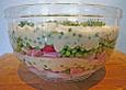 Eiersalat mit Schinken
