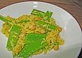 Zuckerschoten mit Curry
