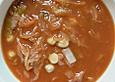 Scharfe Mitternachtssuppe - vegetarisch