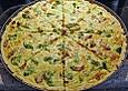 Brokkoli - Frischk&auml;se - Tarte mit getrockneten Tomaten