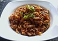 Sp&auml;tzle mit Tomaten - Hackfleisch Sauce