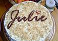Philadelphia - Torte mit Zwieback und Kirschen