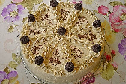 Cappuccino - Sahnetorte 16