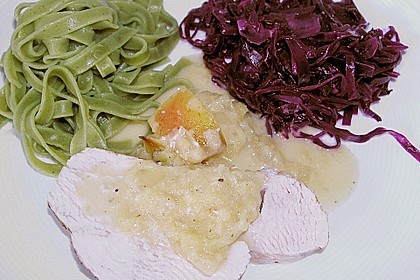 Festlicher Putenbraten