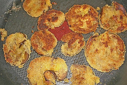 Gegrillte Aubergine im Parmesanmantel 2