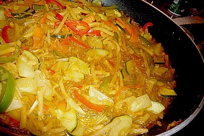 Rotes Thai - Curry mit H&auml;hnchen 3